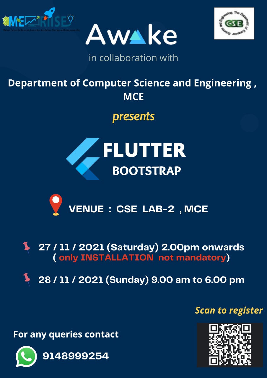 Flutter Bootstrap ME-RIISE